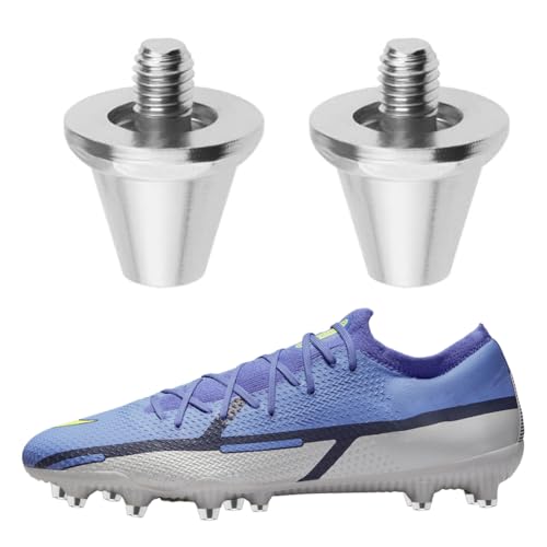 Fußballstollen - Fußballschuh-Spikes Kompatibel mit Nike, 12er Set Schraubstollen, Robuste Aluminium-Ersatzstollen für Optimales Stollentraining und Rugby