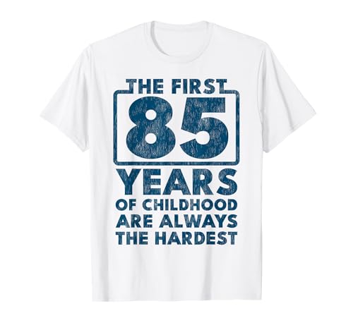 Vintage 85 Birthday Decorations Men Gag Funny Gift T�V���c