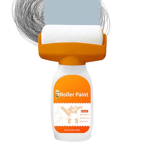 Yanayi Rodillo De Pintura Pequeño | Rodillo Para Pintura De Techo De 500 Gramos,Herramientas De Reparación Para Superficies De Muebles Puertas Y Gabinetes Interior Exterior