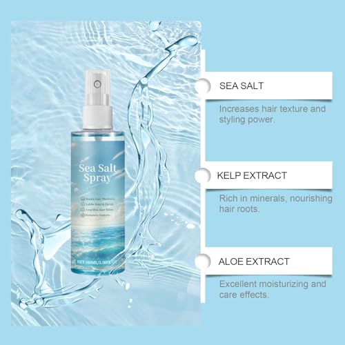 Spray de Sal Marina para Cabello Texturizante y Voluminizador miniatura 6