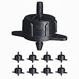 Gotero Autocompensante 4 Litros | Pack 100 Goteros para Riego por Goteo | Goteros Autocompensantes para Riego | Goteros para Riego Macetas | Goteros Autocompensantes 4 l/h | Para Tuberia de Goteo 16mm