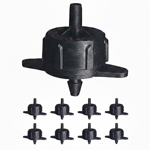 Gotero Autocompensante 4 Litros | Pack 25 Goteros para Riego por Goteo | Goteros Autocompensantes para Riego | Goteros para Riego Macetas | Goteros Autocompensantes 4 l/h | Para Tuberia de Goteo 16mm