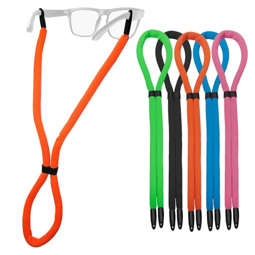 Favanty Floating Sunglasses Strap Glasses Strap Side-Clip 5PCS
