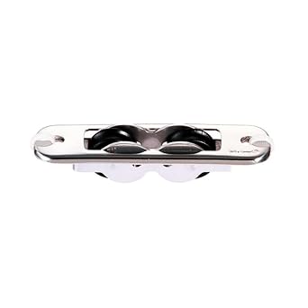 SUS_316 Stainless Steel Double Deck-exit/Stainless Steel Cover Ball Bearing Dinghy Block 16 Millimeter_Stainless Steel Sheave