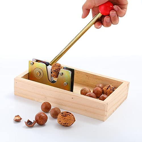 Manual Nut Crackers Opener Tool With Nutcrackers Chestnut Opener Heavy Duty Adjustable Nutcracker Tongs Walnut Cracker Plier Opener For Macadamia Walnuts Chestnuts Pecans Hazelnuts Almonds #TOP5