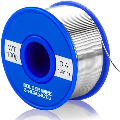 Image of 1.0mm 100g Lead Free Solder Wire Rosin Flux Solder for DIY Soldering Project
