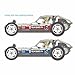 Tamiya 58741 1:10 RC Fighter NXGEN DT-04 Remote Controlled Car, RC Vehicle, Model Building, Kit for Assembly, 2WD, Crafts, RC Model Making