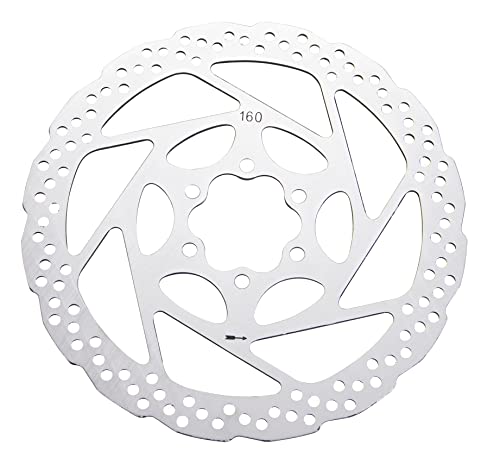 ZUKKA Freno de disco para bicicleta, 160 mm/180 mm, disco con cierre central, disco de freno para bicicleta de carretera, montaña, MTB BMX Cover