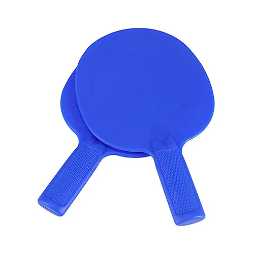 Balacoo Kids' Table Tennis Racket Set 1 Pair Plastic Paddle Portable Lightweight Training Equipment for Children