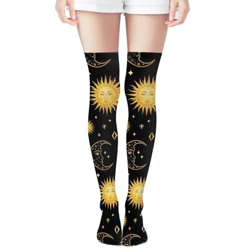 Teens Thigh High Spandex Socks Soft Compression For Party Dress Cosplay