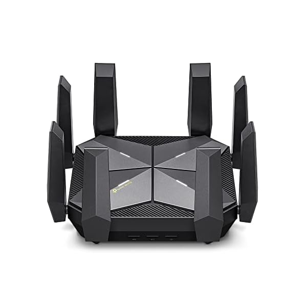 TP-Link AXE16000 Quad-Band WiFi 6E Router (Archer AXE300) – Dual 10Gb Ports Wireless Internet Router, Gaming Router, Supports VPN Client, 2.5G WAN/LAN Port, 4 x Gigabit LAN Ports