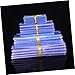 Healifty 100pcs Heat Seal Bags Reusable Shrink Wrap Bags for Industrial Packaging
