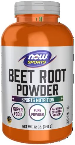 NOW Sports Nutrition, Beet Root Powder, Super Food With Naturally Occurring Nitrates, 12-Ounce