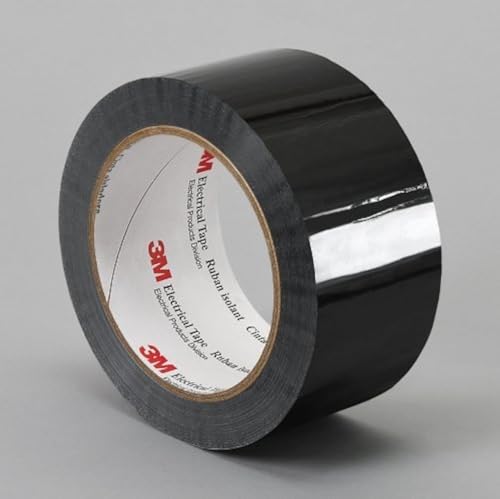 Image of 3M 1350F-1 Black Electrical Tape, 0.75 inch Width x 72Y Length (1 roll)