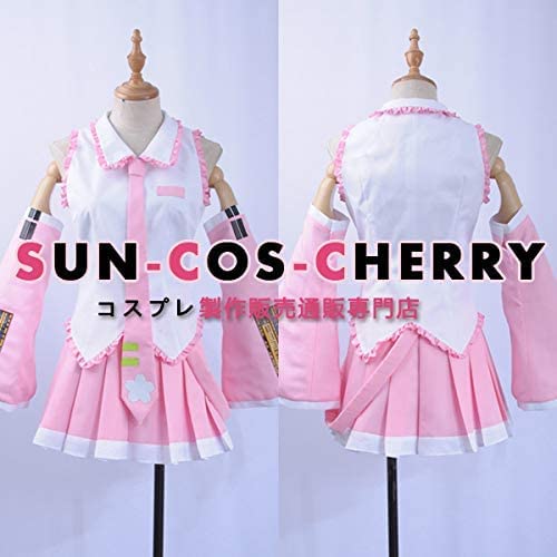 Lexx_cosコスプレ衣装 F-1844 VOCALOID ボーカロイド 弘前さくらまつり 初音ミクの派生 桜ミク (男, XL) Lexx_cosコスプレ衣装 F-1844 VOCALOID ボーカロイド 弘前さくらまつり 初音ミクの派生 桜ミク (男, XL)