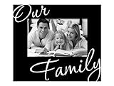 Malden Our Family Cursive Words Frame, 4 by 6