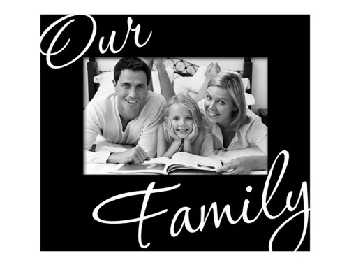 Malden Our Family Cursive Words Frame, 4 by 6