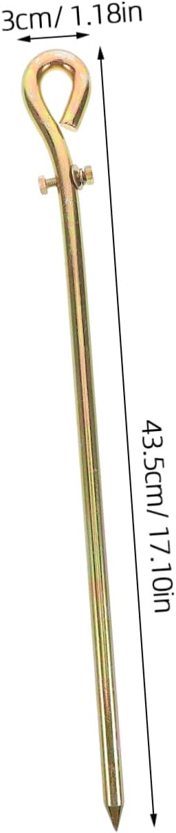 Portable Grounding Rod Set Grounding Wire Electric Fence Generator Satellite Dish Support