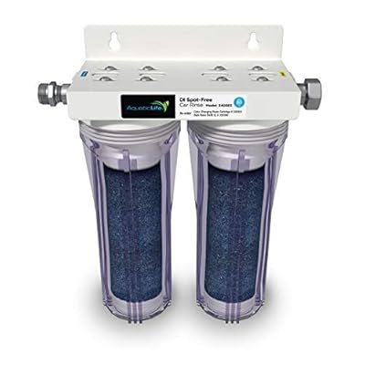 AQUATICLIFE Aquatic Life Deionized Spot-Free Car Rinse Unit - Premium Water Deionizer for Car Washing - Spotless Car, RV, and Motorcycle Wash System