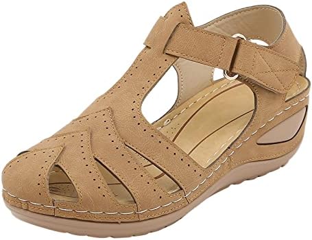 Women Strappy Elastic Ankle Buckle Open Toe Mid Heel Sandals Ladies High Heels Platform Cut Out Sandals Stilettos Hollow Court Shoes Party Occasion Heel Dress Platform Sandals