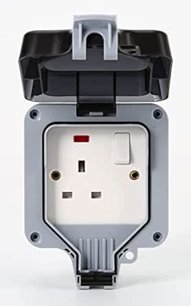ROYAL POLAR IP66 Outdoor Waterproof Switch With Power Indicator Outdoor ...