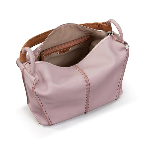 Image of The Sak Los Feliz Hobo Purse - Premium Large Leather Women's Handbag for Everyday & Travel - Durable Purse With Zipper Pocket