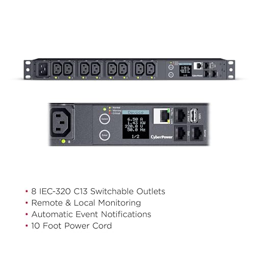 Image of CyberPower PDU41005 Switched PDU