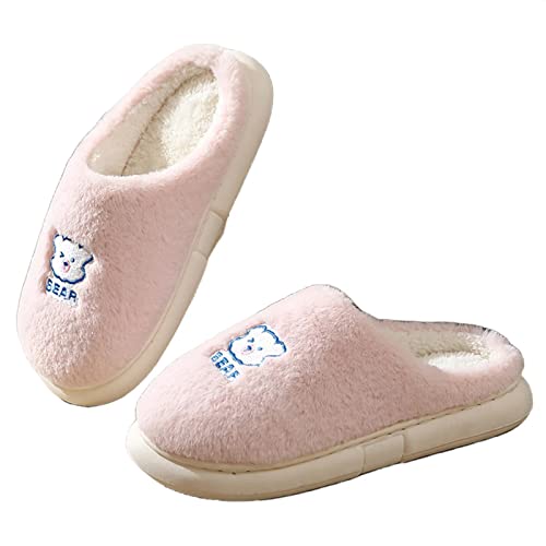 Chausson hiver femmes contre les pieds froids en peluche