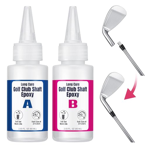 Threlaco 4 oz Rapid Cure Golf Epoxy, Waterproof & Extra...