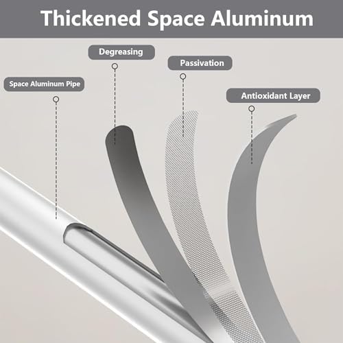 Laundry Drying Rack - Foldable Wall-Mounted Aluminum Frame, Space-Saving Solution for Apartments, Adjustable and Lightweight Design，Silvera 100cm