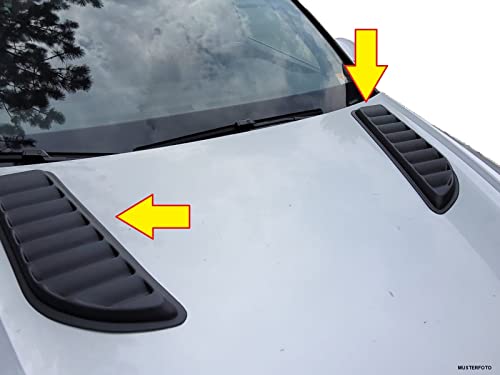 Embellecedor de ventilación BREMER SITZBEZÜGE compatible con Audi A4 B8 Quattro 4