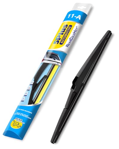 5 PLUS® 11 Inch Rear Wiper Blade Fits Roc Lock 2 Wiper Arm (1PC PVC Pack),Replacement for 2014-2020 Jeep Grand Cherokee/2010-2019 Kia Soul/2012-2017 Toyota Prius V Original OEM Quality