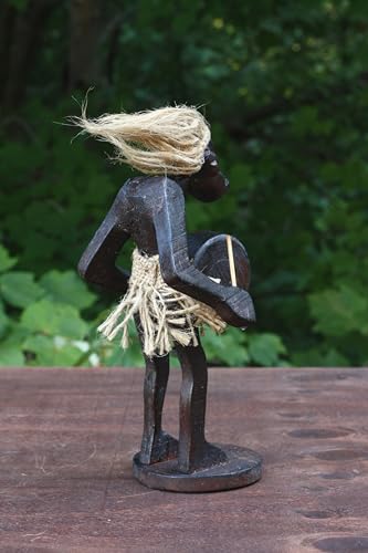 G6-Collection-Handmade-Wooden-Primitive-Tribal-Funny-Statue-Sculpture-Tiki-Bar-Handcrafted-Unique-Gift-Home-Decor-Accent-Figurine-Decoration-Artwork-Hand-Carved-Playing-a-Bass-Drum G6 Collection Handmade Wooden Primitive Tribal Funny Statue Sculpture Tiki Bar Handcrafted Unique Gift Home Decor Accent Figurine Decoration Artwork Hand Carved Playing a Bass Drum