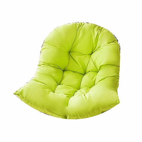 Coussin de chaise pivotante œuf au capitonnage haut de gamme pour fauteuil