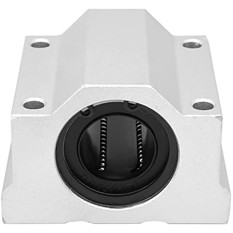 Linearkugellager Gleitblock 1 Teile/Satz SC25UU Aluminiumlegierung lineare Kugellager Gleitblock Innendurchmesser 25 mm Einsatz in 3D Drucker Zimmereien und Sportger?ten Cover