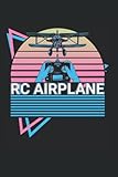  RC Airplane Drone Retro: Notebook 6x9 For Drone Pilot, Drone Aviator, Rc Pilot, Drone Racing, Drone Racer, Drone Flying I Gift I Dot Grid Dotted Journal I 120 Pages