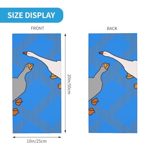 Cubrebocas tipo Bufanda para Cuello Gray Goose para Hombre y Mujer, Balaclavas Elásticas Divertidas y Versátiles, Pañuelo Impreso miniatura 2