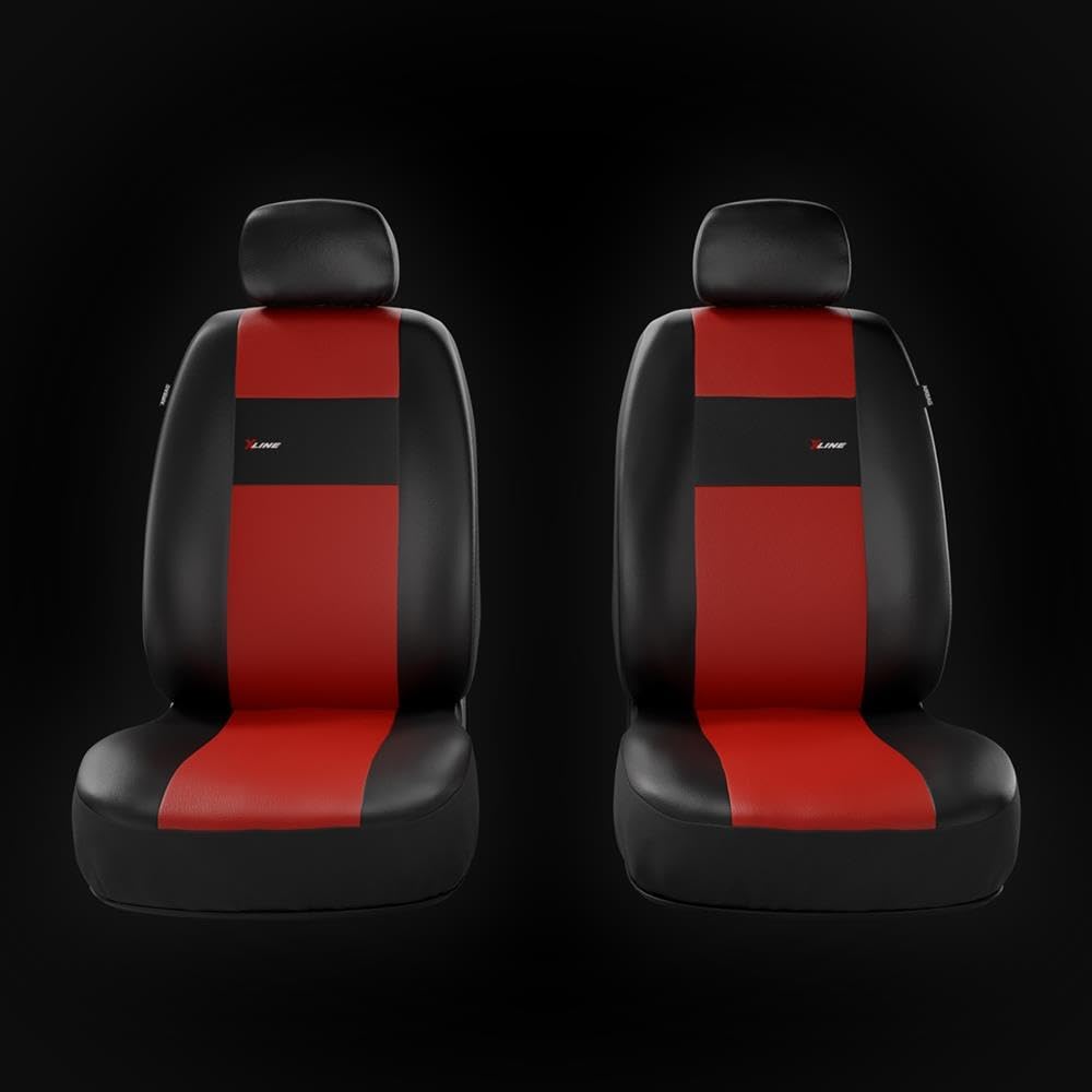 Coprisedili Auto Per Dacia Sandero I, II, III (dal 2008) – Set Completo Universale, PRF-BL, Con Cuciture Airbag!