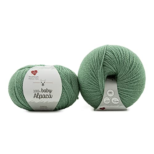 Image of Baby Alpaca, is Pure 100% Baby Alpaca Fibre. Oekotex Class 1 Certified. Pack of 2 Balls - 50gm Each Shade no - BAC13