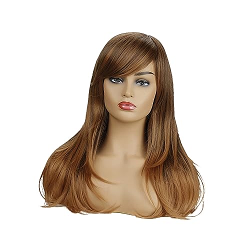 Perruque longue Healvian faux cheveux pour déguisement et soirée à thème