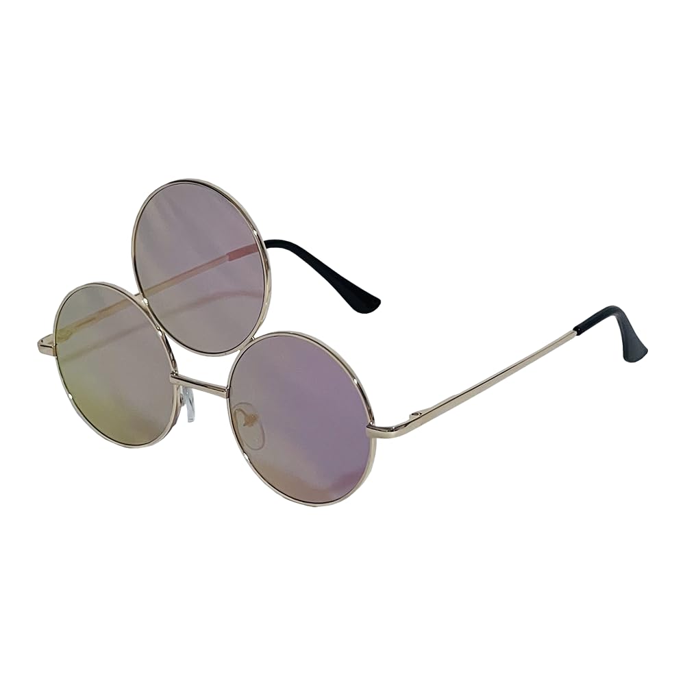 SuperSenterUnique Third Eye Reflective Sunglasses For Women or Men - Mirrored UV Protection - Festival or Party Fashion Eyewear Shades