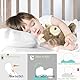 Aisawate Kleinkind Kopfkissen 40x60 cm - Weich Bio Baumwolle Kissen Kinder zum Schlafen - Hypoallergen Baby Kissen - Kinderkissen Bettkissen Schlafkissen weiß Pillow