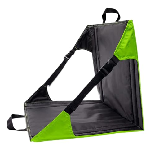 Yiju Portable Stadium Seat Cushion Foldable Comfortable with Backrest for Outdoor