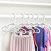 Honey-Can-Do Kids Clothes Hanger, Baby Clothes Hangers with Clips, Removable Clips are Designed to Keep Bottoms and Tops Perfectly Paired, Making it Easier to Organize and Store Outfits, 18 Pack