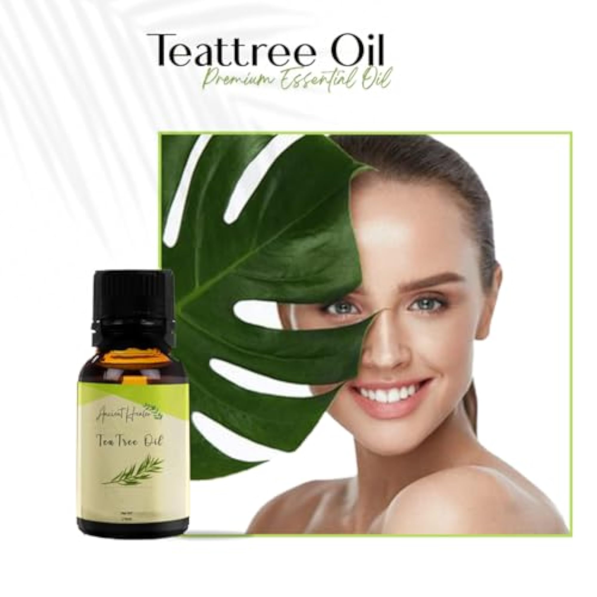 ANCIENT HEALER Tea Tree Essential Oil, Natural & Organic