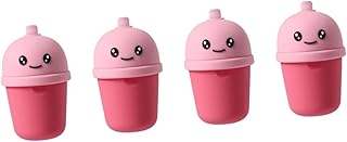 FRCOLOR Rolo De Gelo De Massagem 4 Peças Rolo De Massagem Facial Ferramentas De Massagem Ferramentas Faciais Para Cuidados Com A Rolo De Resfriamento Silicone Rosto