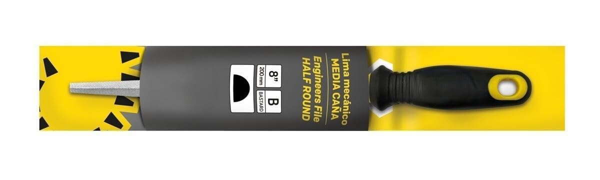 Lime mécanique demi-tige lime acier pour ébauchage et finition