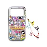 Sonix x Sanrio Case + Phone Wristlet with Charms (Hello Kitty & Friends) for iPhone 17 Pro | Hello Kitty & Friends Stickers