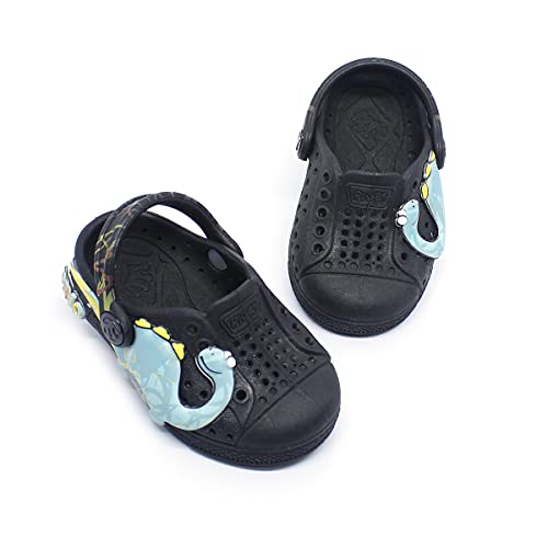 Babuche Plugt Joy Dinossauro Preto - 25/26