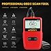 manfiter OBD2 Scanner Car Code Reader Turn Off Check Engine Light Read & Erase Fault Codes View Freeze Frame Data I/M Readiness CAN Diagnostic Scan Tool for All OBD II Protocol Cars Since 1996